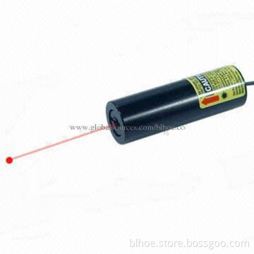 670nm 1mW high-precision semiconductor laser module, 3.3V DC working voltage